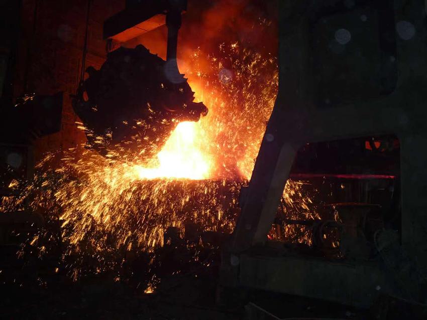 GFxxx Steel Plant HPφ350mm using for 50-ton Electric Arc Furnace ...